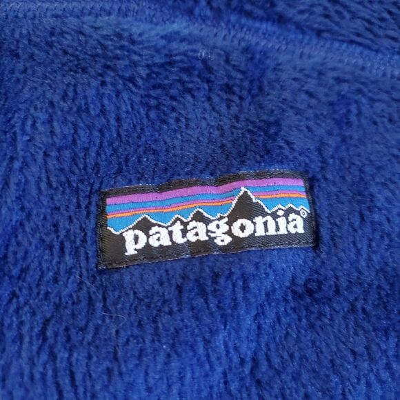 Patagonia Jacket Mens Extra Large Blue Gray fleece Regulator R2 Alpine Polartec - Picture 2 of 15